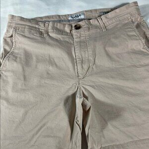 Goodfellow mens pale pink Linden flat front 6.5" inseam chino shorts - size 32